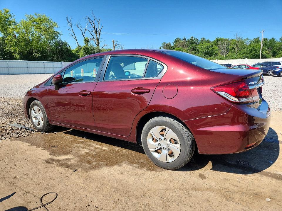 60443266 :رقم المزاد ، 19XFB2F53FE110818 vin ، 2015 Honda Civic مزاد بيع