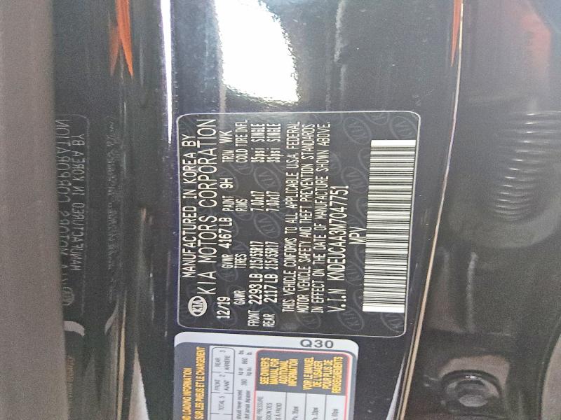62963196 :رقم المزاد ، KNDEUCAA3M7047751 vin ، 2021 Kia Seltos مزاد بيع