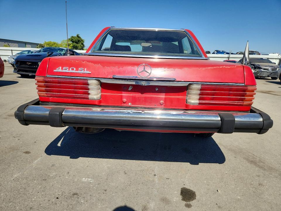 1980 Mercedes-benz Sl Sl450 მანქანა იყიდება აუქციონზე, vin: 10704412058527, აუქციონის ნომერი: 63321786