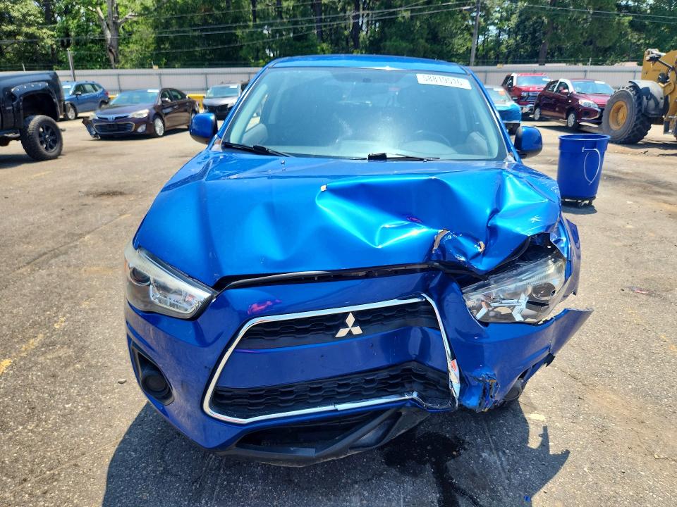 2015 Mitsubishi Outlander Sport მანქანა იყიდება აუქციონზე, vin: 4A4AP3AU9FE004376, აუქციონის ნომერი: 58819516