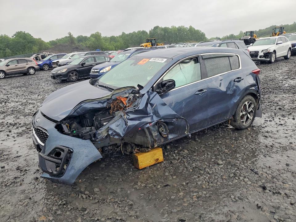 2020 Kia Sportage მანქანა იყიდება აუქციონზე, vin: KNDPMCAC7L7838390, აუქციონის ნომერი: 59829726