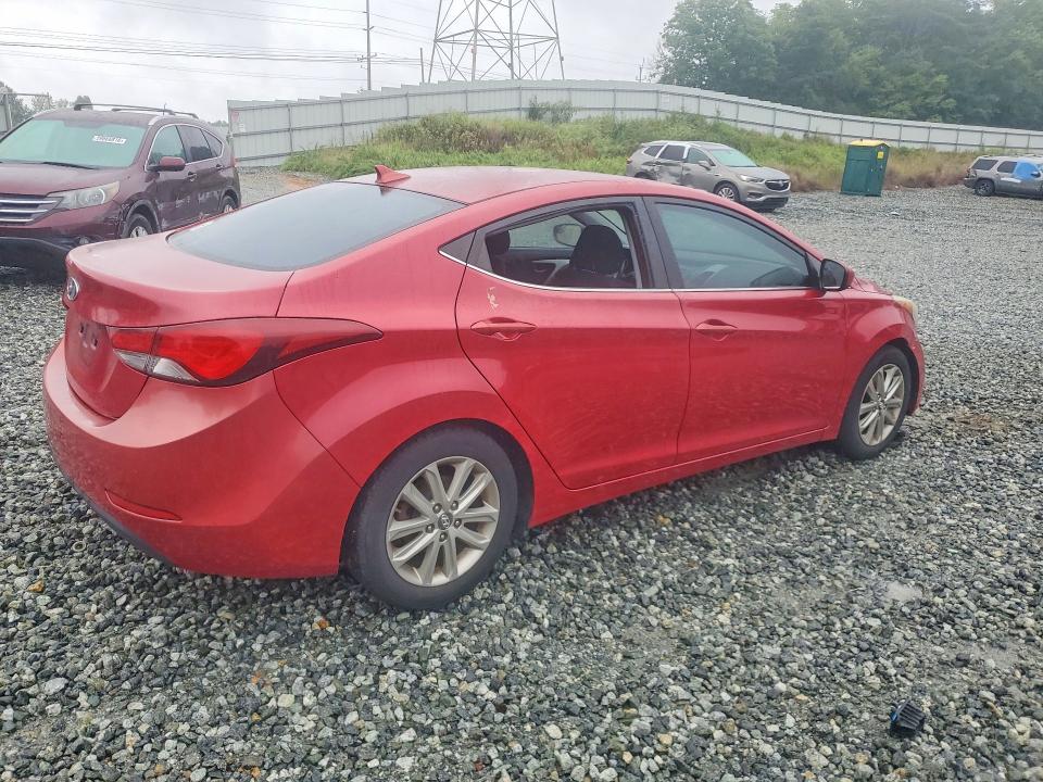 2015 Hyundai Elantra მანქანა იყიდება აუქციონზე, vin: KMHDH4AE0FU224040, აუქციონის ნომერი: 61892006