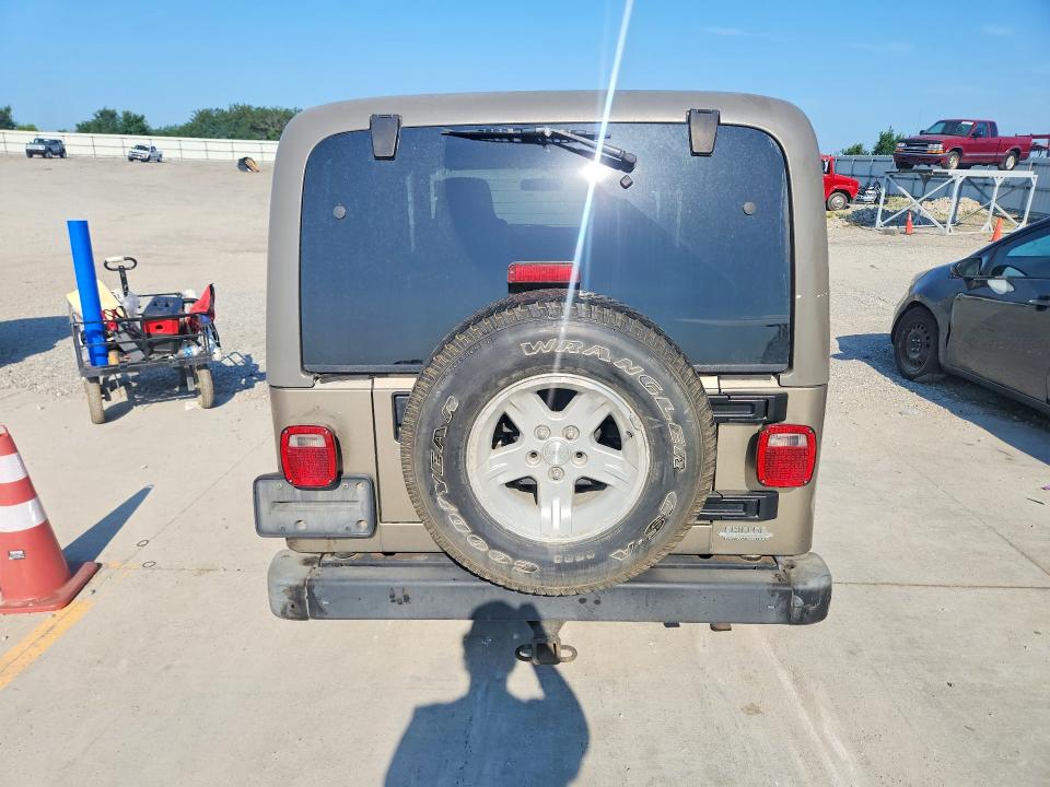 Продаж на аукціоні авто 2006 Jeep Wrangler / Tj, vin: 1J4FA44SX6P735699, номер лоту: 59823526