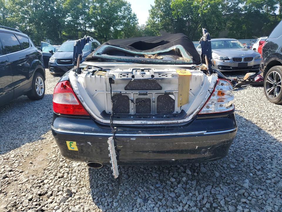 2007 Mercedes-benz Clk მანქანა იყიდება აუქციონზე, vin: WDBTK56F27T080604, აუქციონის ნომერი: 57636636