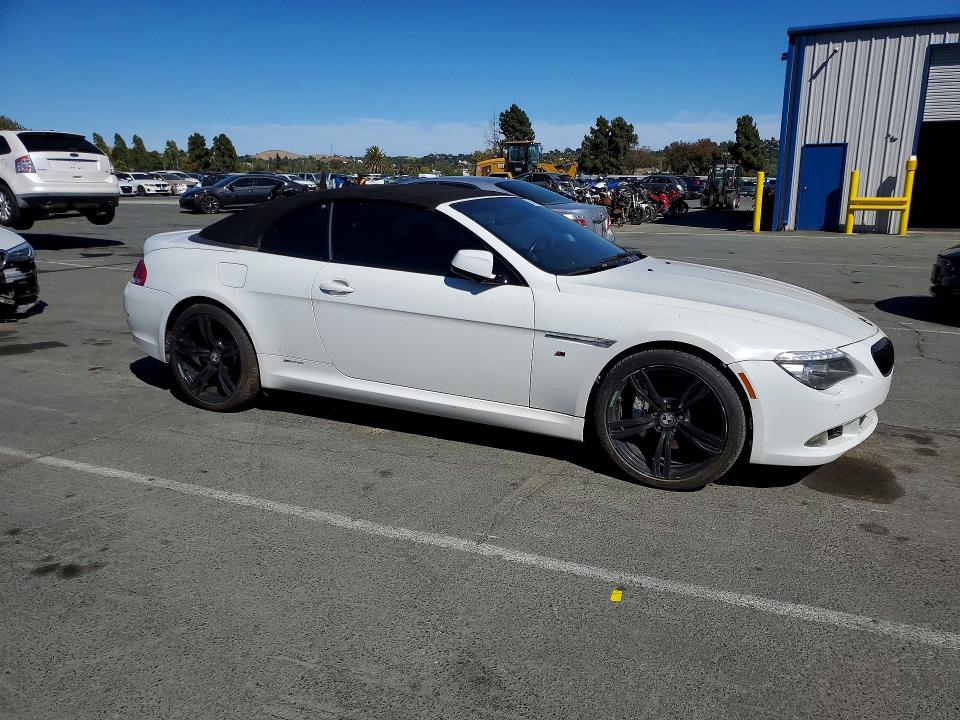 2010 Bmw 650 მანქანა იყიდება აუქციონზე, vin: WBAEB5C51AC225982, აუქციონის ნომერი: 59914316