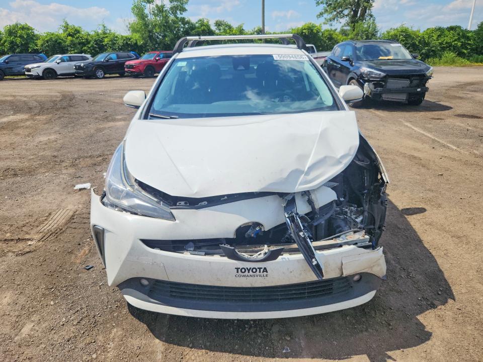 59094856 :رقم المزاد ، JTDL9RFU7K3004341 vin ، 2019 Toyota Prius مزاد بيع