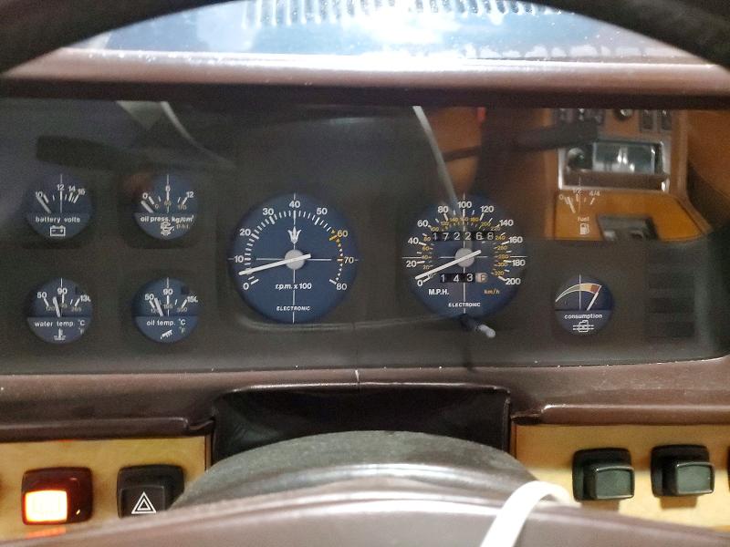 1984 Maserati Quattroporte მანქანა იყიდება აუქციონზე, vin: ZAMBC110XEA305054, აუქციონის ნომერი: 60273806