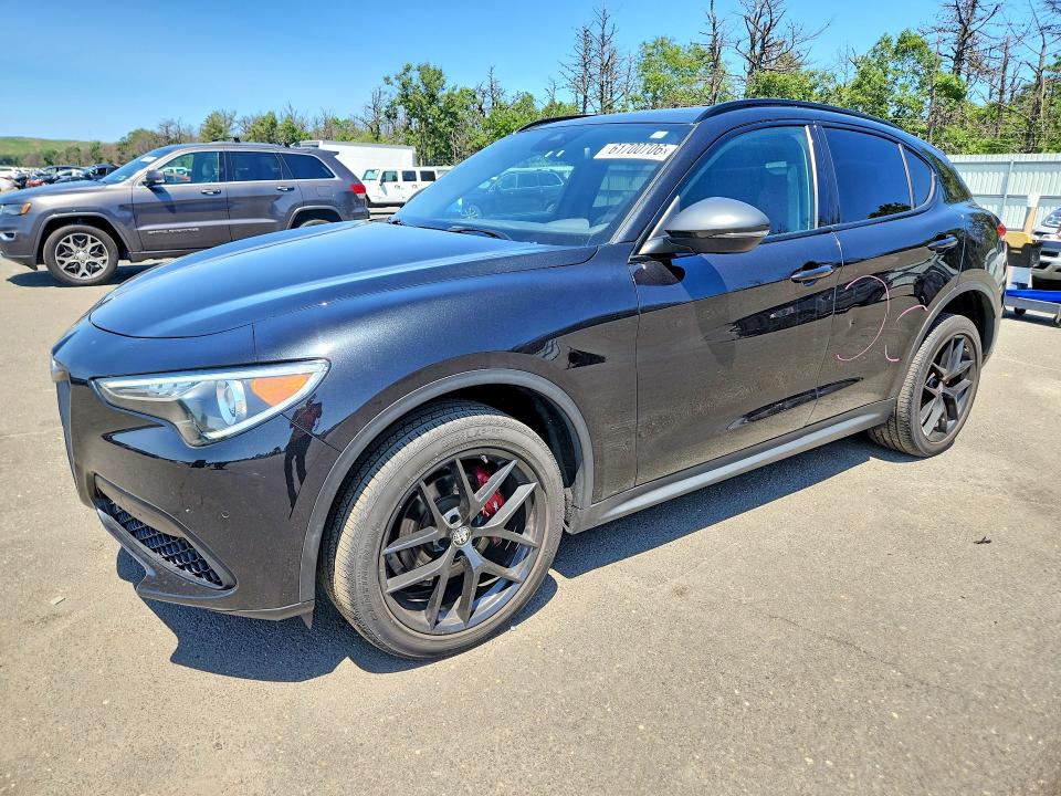 61700706 :رقم المزاد ، ZASPAKBN4K7C68549 vin ، 2019 Alfa Romeo Stelvio مزاد بيع