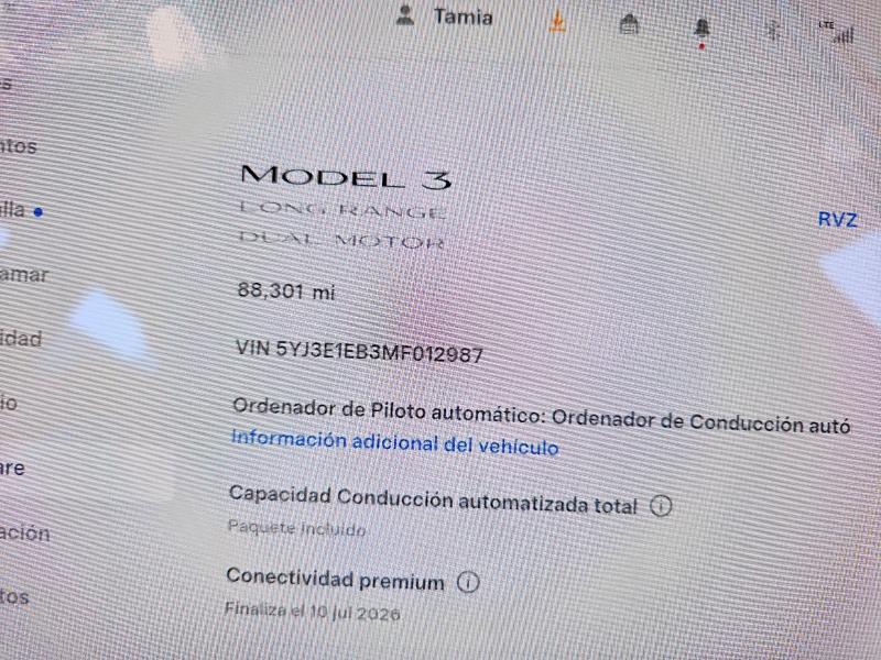 Продаж на аукціоні авто 2021 Tesla Model 3, vin: 5YJ3E1EB3MF012987, номер лоту: 59021856