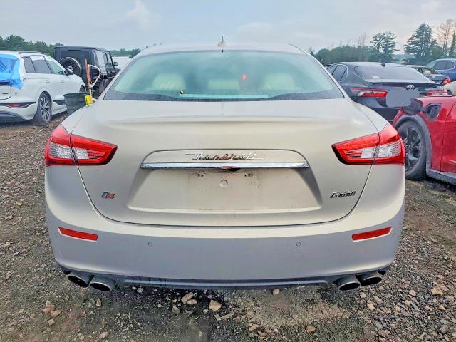 2014 Maserati Ghibli მანქანა იყიდება აუქციონზე, vin: ZAM57RTA8E1086634, აუქციონის ნომერი: 59607826