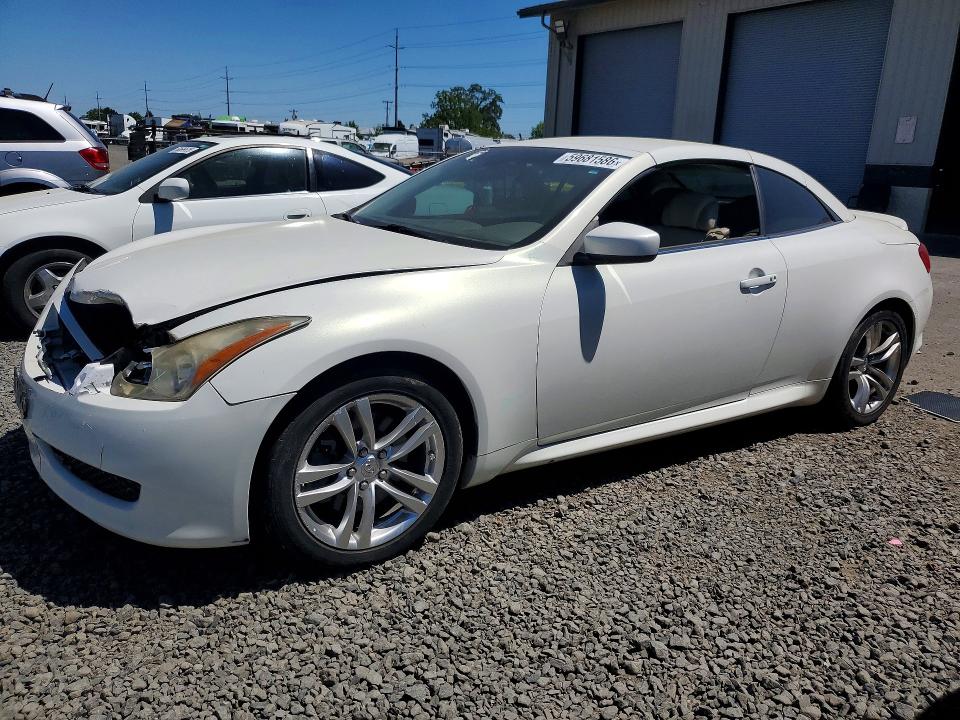 2009 Infiniti G37 Convertible მანქანა იყიდება აუქციონზე, vin: JNKCV66E99M724620, აუქციონის ნომერი: 59681586