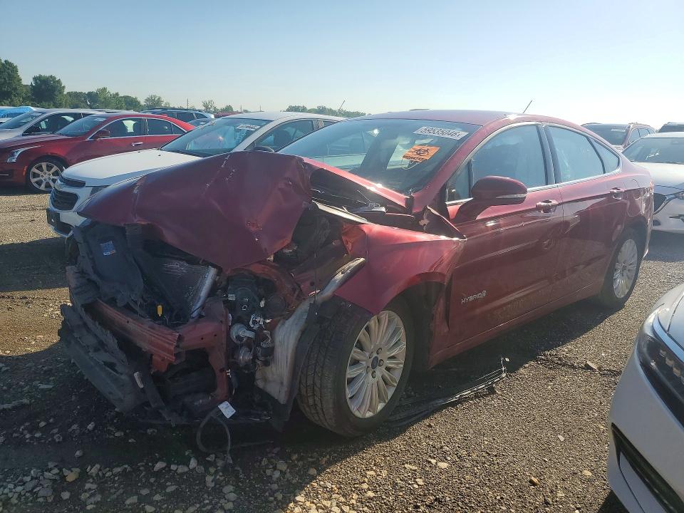 59535046 :رقم المزاد ، 3FA6P0LU4ER391414 vin ، 2014 Ford Fusion مزاد بيع