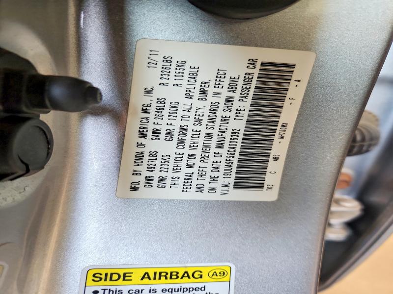 Aukcja sprzedaży 2012 Acura Tl, vin: 19UUA9F58CA006392, numer aukcji: 61518576