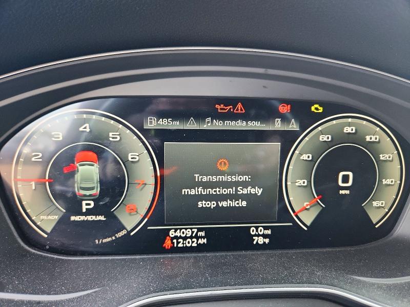 85976615 :رقم المزاد ، WAUFACF54NA018690 vin ، 2022 Audi A5 مزاد بيع