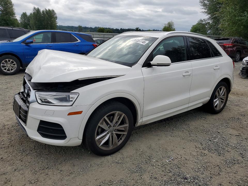 2016 Audi Q3 მანქანა იყიდება აუქციონზე, vin: WA1EFCFS2GR004386, აუქციონის ნომერი: 61551746