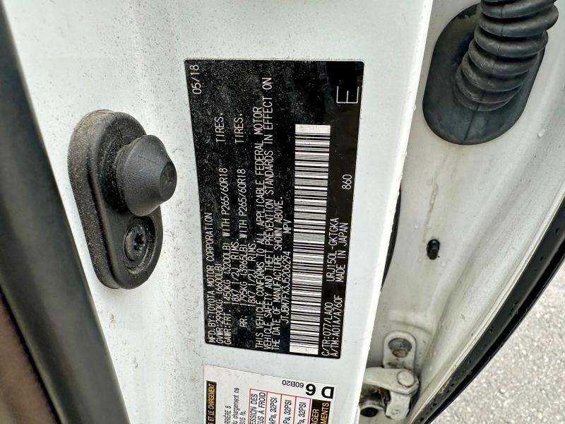 2018 Lexus Gx მანქანა იყიდება აუქციონზე, vin: JTJBM7FX3J5206294, აუქციონის ნომერი: 60740886