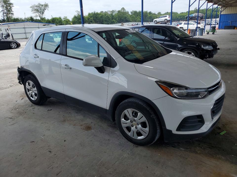 62861106 :رقم المزاد ، 3GNCJKSB6HL287385 vin ، 2017 Chevrolet Trax مزاد بيع