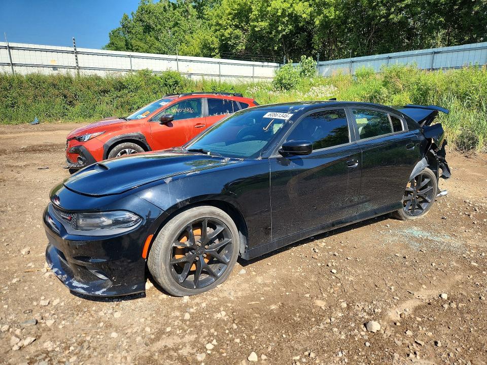 60861346 :رقم المزاد ، 2C3CDXHG2MH539687 vin ، 2021 Dodge Charger مزاد بيع