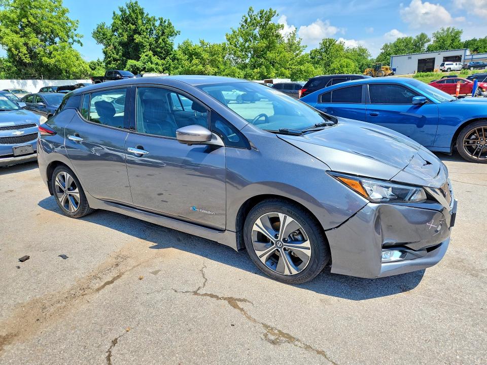 58780236 :رقم المزاد ، 1N4AZ1CP3KC307307 vin ، 2019 Nissan Leaf مزاد بيع