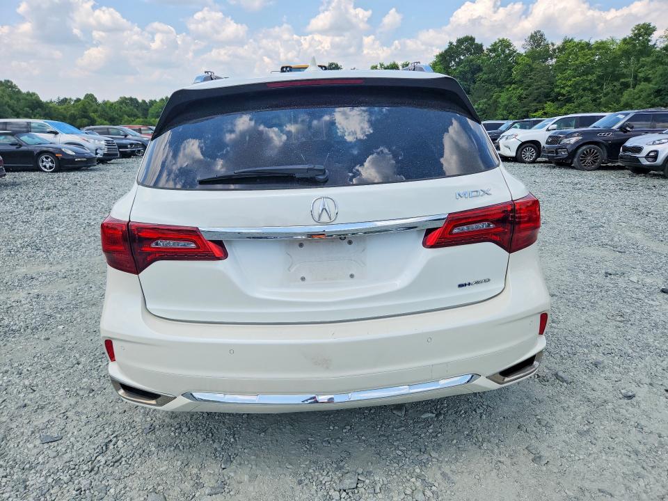 2018 Acura Mdx მანქანა იყიდება აუქციონზე, vin: 5J8YD7H76JL000765, აუქციონის ნომერი: 95589625