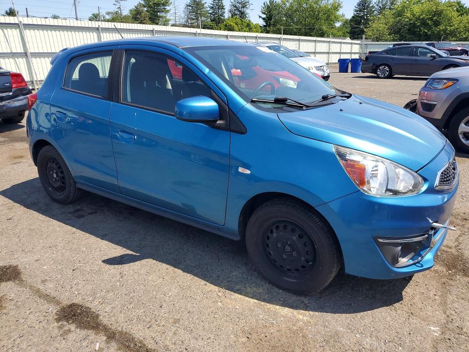 2018 Mitsubishi Mirage მანქანა იყიდება აუქციონზე, vin: ML32A3HJ7JH009594, აუქციონის ნომერი: 62401156
