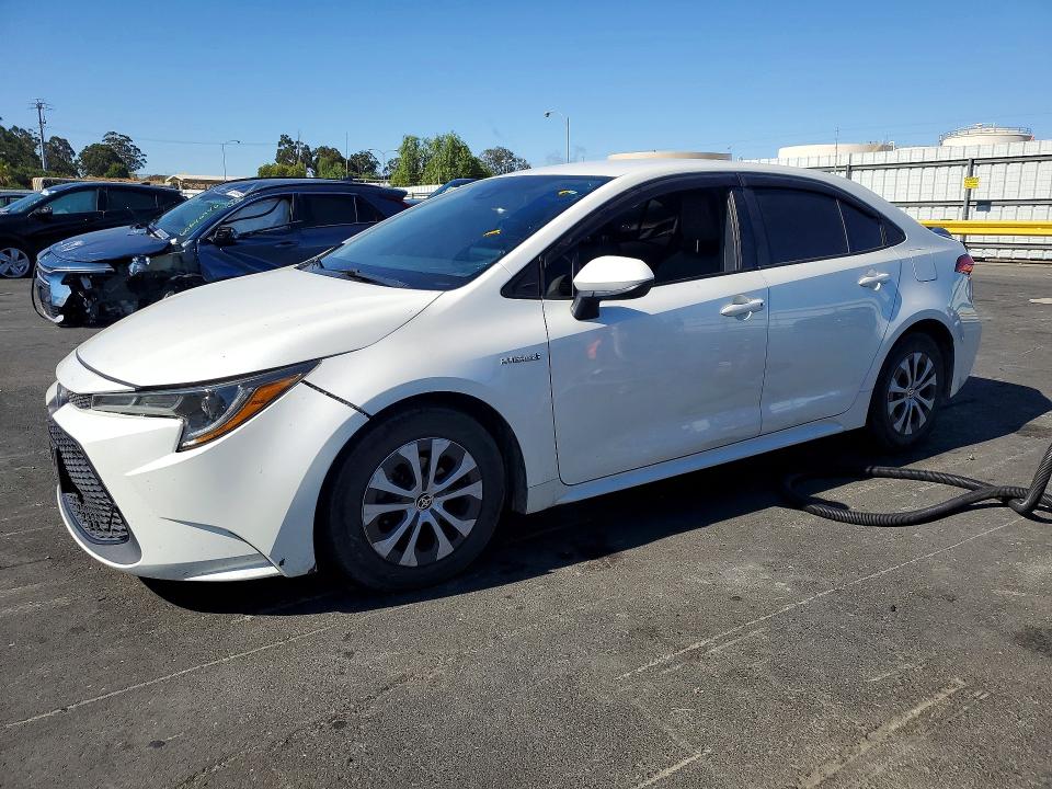 Auction sale of the 2020 Toyota Corolla, vin: JTDEBRBE9LJ019500, lot number: 60443716