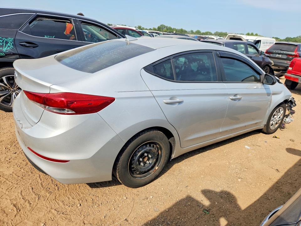 61210096 :رقم المزاد ، 5NPD74LF5HH158501 vin ، 2017 Hyundai Elantra مزاد بيع