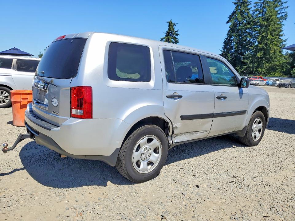 Продажа на аукционе авто 2014 Honda Pilot, vin: 5FNYF4H20EB001074, номер лота: 61250786