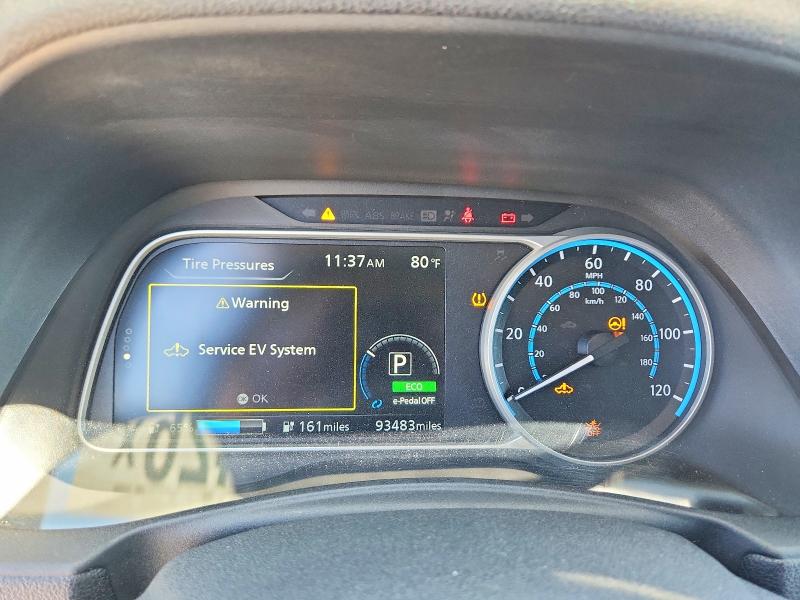 Продаж на аукціоні авто 2019 Nissan Leaf, vin: 1N4BZ1CP7KC319934, номер лоту: 61107426