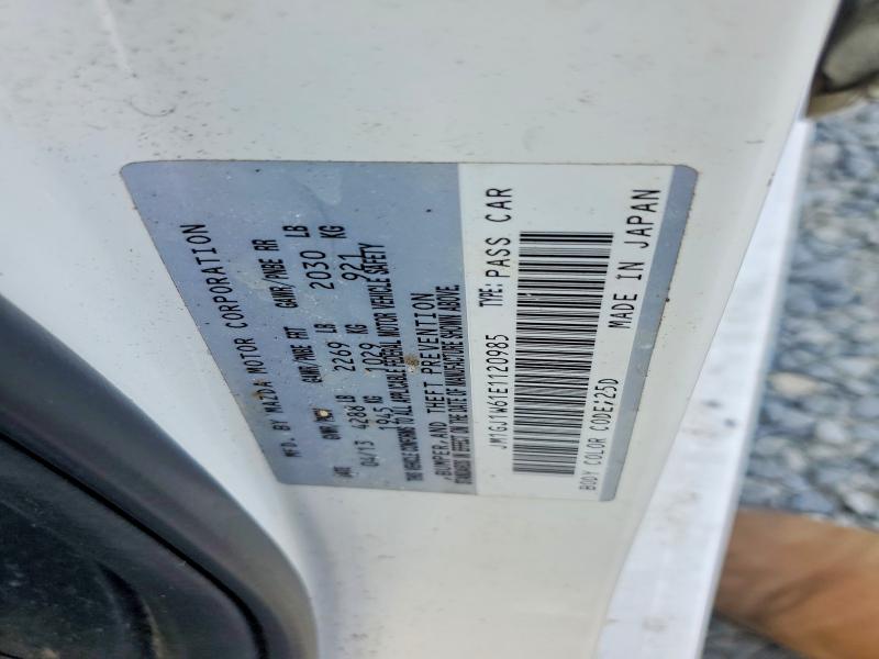 2014 Mazda 6 მანქანა იყიდება აუქციონზე, vin: JM1GJ1W61E1120985, აუქციონის ნომერი: 59711116