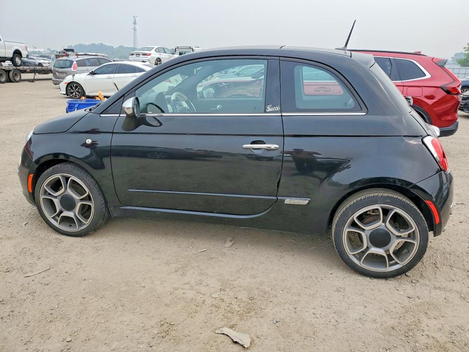 60969876 :رقم المزاد ، 3C3CFFCR3DT692535 vin ، 2013 Fiat 500 مزاد بيع