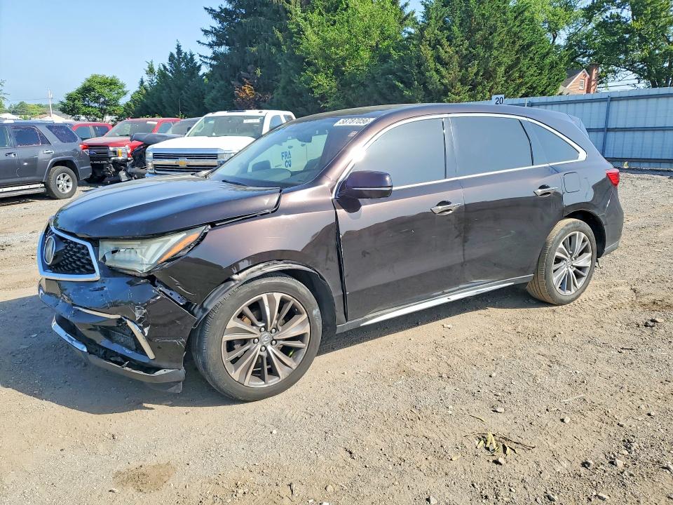Auction sale of the 2017 Acura Mdx, vin: 5FRYD4H54HB002893, lot number: 58787056