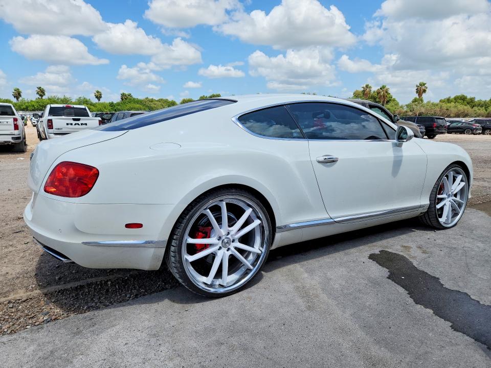 2012 Bentley Continental მანქანა იყიდება აუქციონზე, vin: SCBFR7ZAXCC071524, აუქციონის ნომერი: 59246966