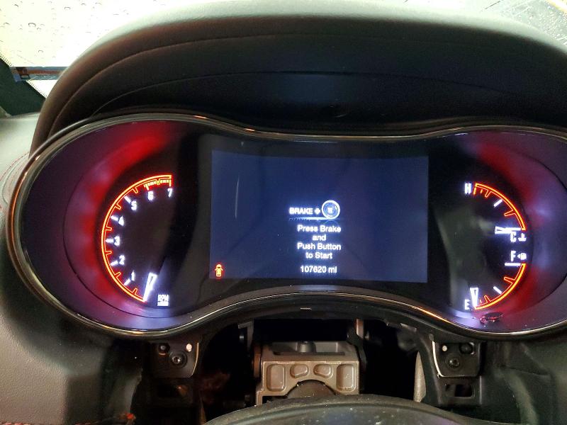 61793606 :رقم المزاد ، 1C4SDJCT0JC415361 vin ، 2018 Dodge Durango مزاد بيع