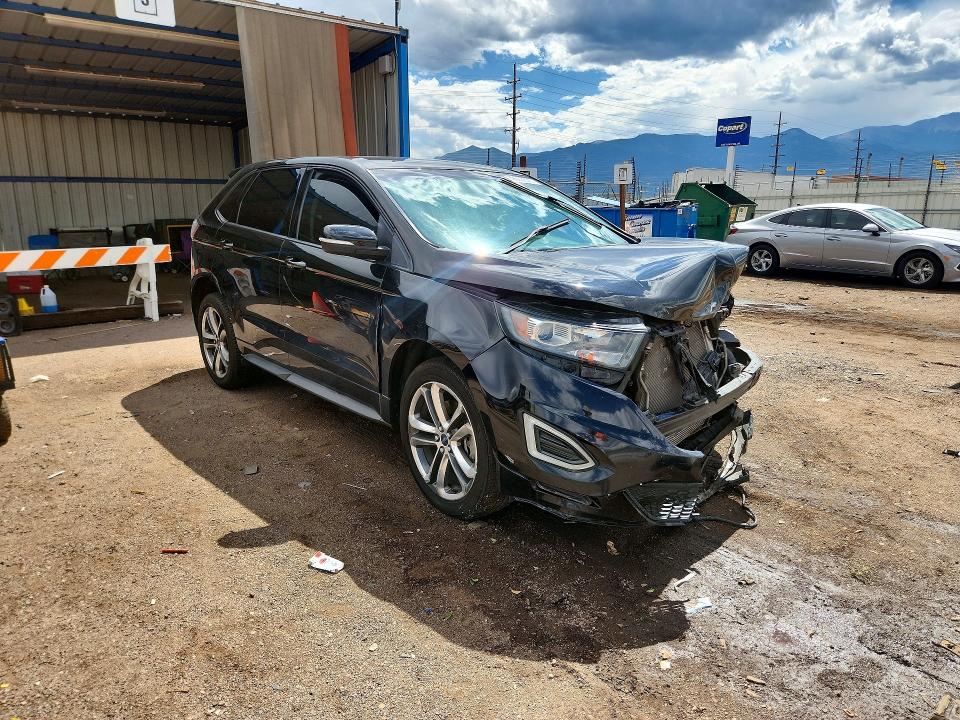 64265946 :رقم المزاد ، 2FMPK4AP1HBB76525 vin ، 2017 Ford Edge مزاد بيع