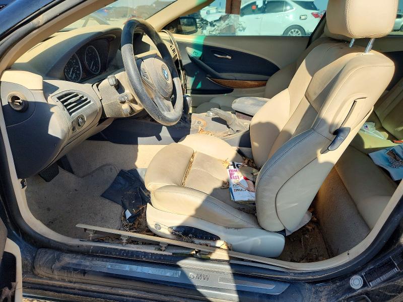 59387876 :رقم المزاد ، WBAEH73464B191193 vin ، 2004 Bmw 645 مزاد بيع