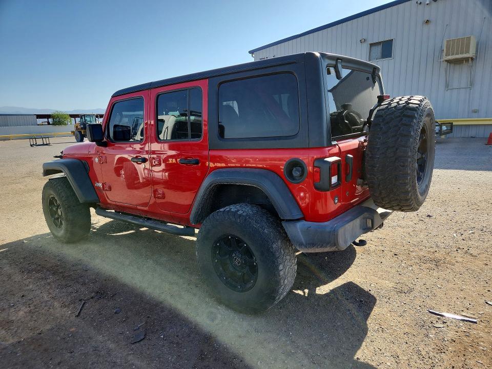 Продажа на аукционе авто 2018 Jeep Wrangler Unlimited, vin: 1C4HJXDG9JW134505, номер лота: 58695346