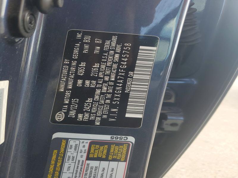 Продаж на аукціоні авто 2015 Kia Optima, vin: 5XXGN4A7XFG445758, номер лоту: 60942436