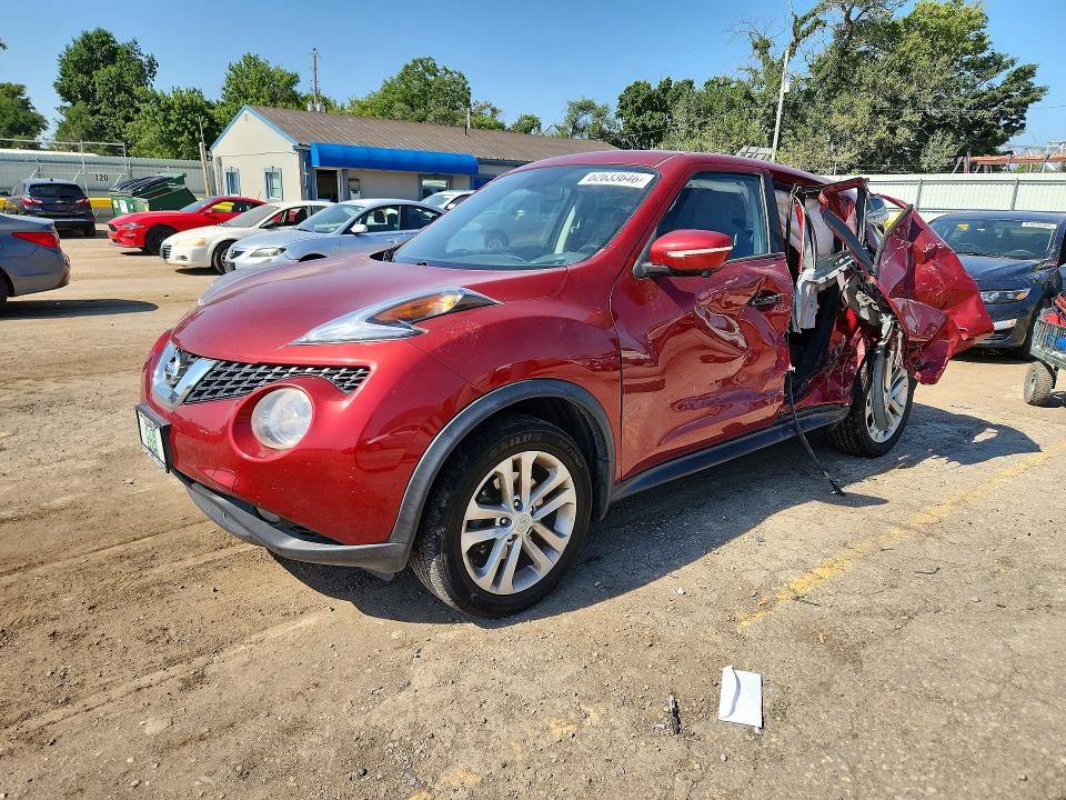 2015 Nissan Juke მანქანა იყიდება აუქციონზე, vin: JN8AF5MR5FT500160, აუქციონის ნომერი: 62633646