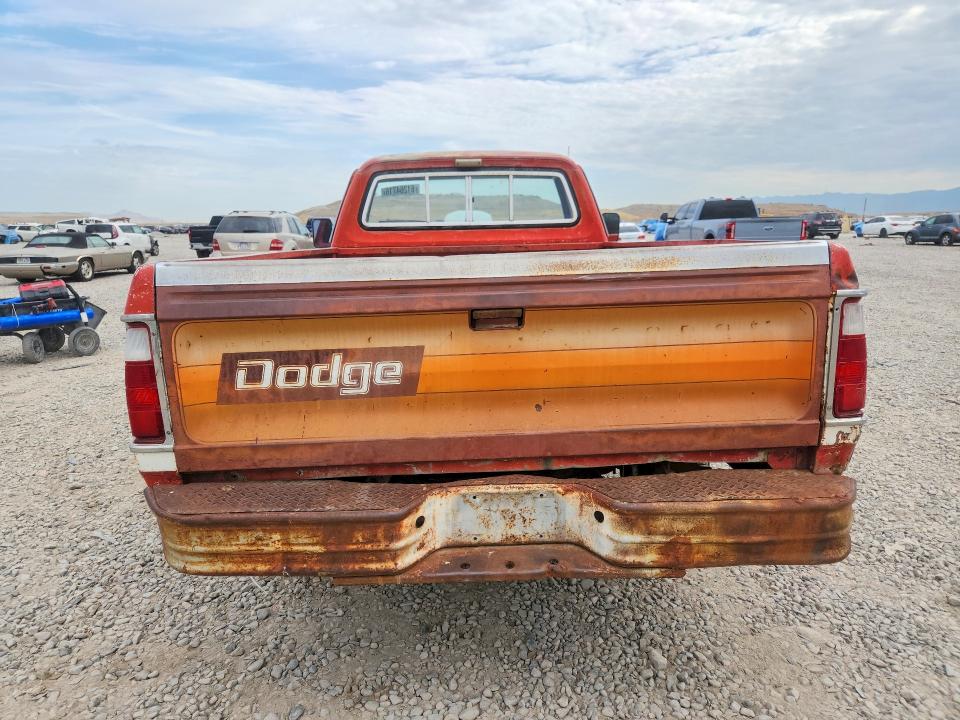 1979 Dodge D150 Pickup მანქანა იყიდება აუქციონზე, vin: W14JE9S206860, აუქციონის ნომერი: 61264716