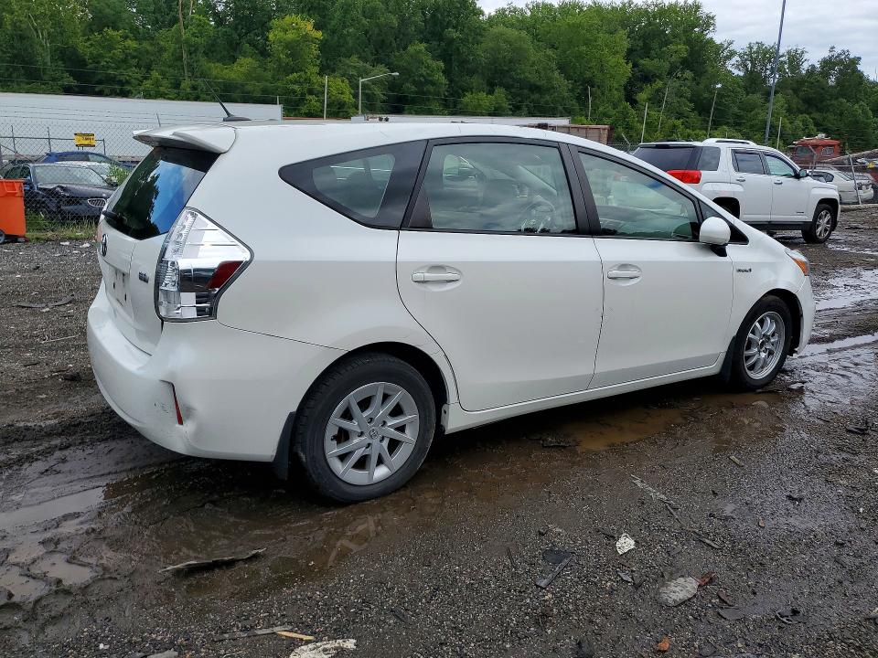 62305556 :رقم المزاد ، JTDZN3EU0C3075371 vin ، 2012 Toyota Prius V مزاد بيع