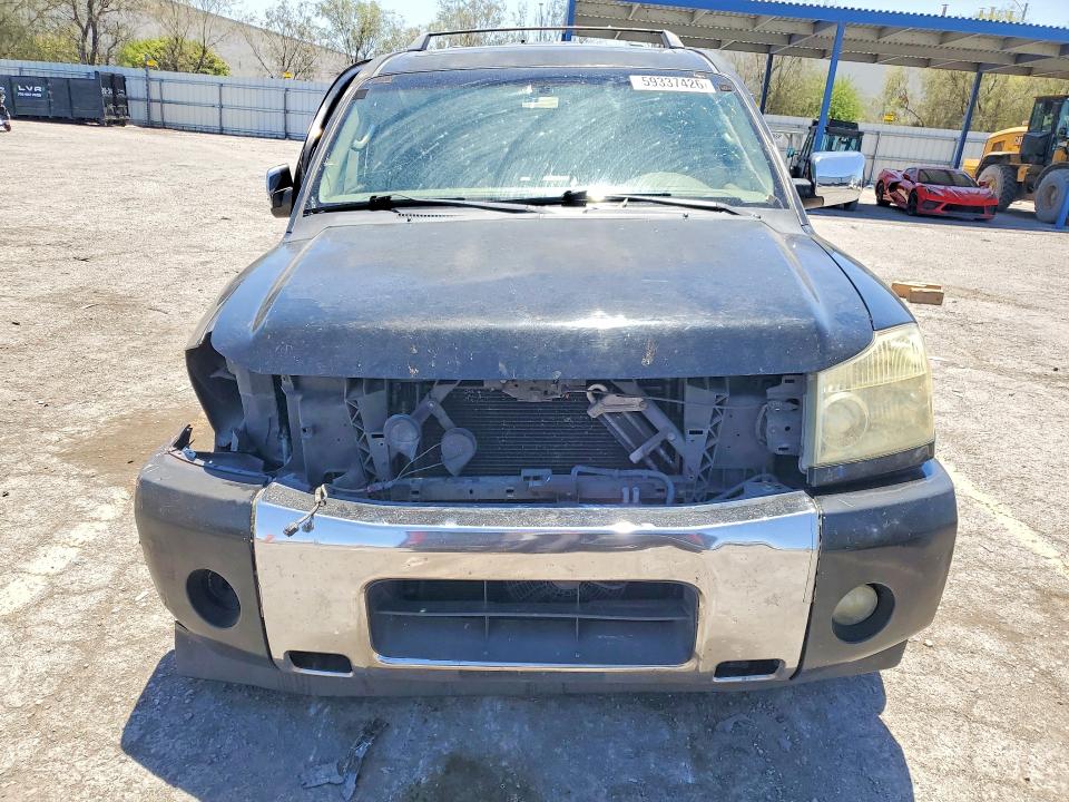 59337426 :رقم المزاد ، 5N1AA08A54N705959 vin ، 2004 Nissan Armada مزاد بيع