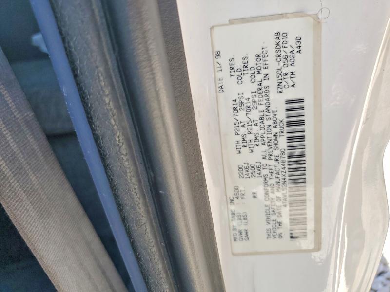 62414686 :رقم المزاد ، 4TAVL52N4XZ448780 vin ، 1999 Toyota Tacoma مزاد بيع