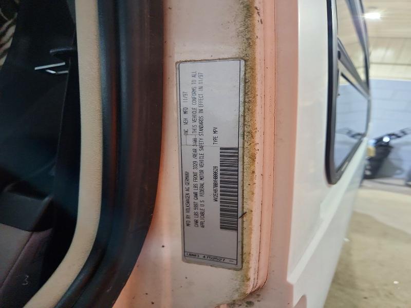 Aukcja sprzedaży 1999 Volkswagen Eurovan, vin: WV2EH8700XH000628, numer aukcji: 59386096