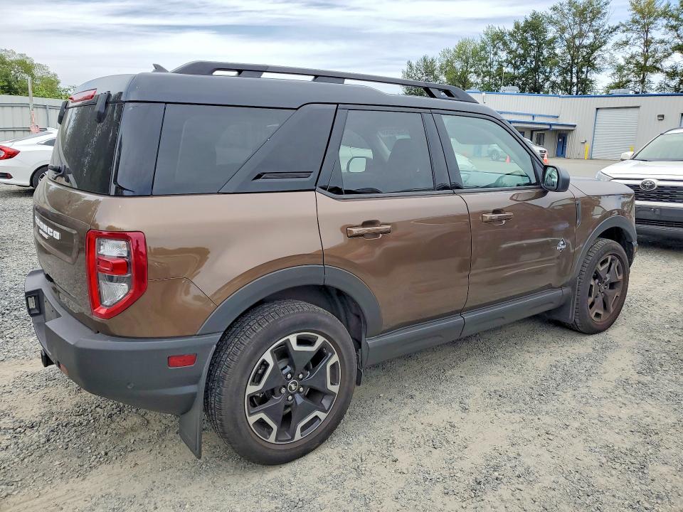 Продажа на аукционе авто 2022 Ford Bronco Sport, vin: 3FMCR9C65NRD13376, номер лота: 61621556