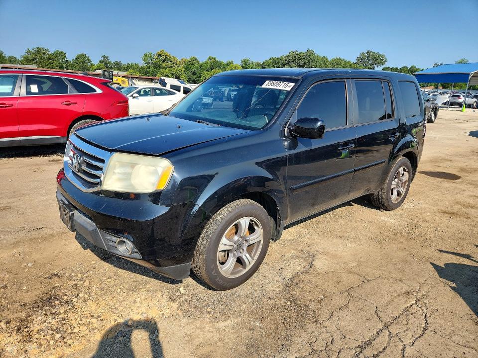 59889716 :رقم المزاد ، 5FNYF3H39FB032778 vin ، 2015 Honda Pilot مزاد بيع