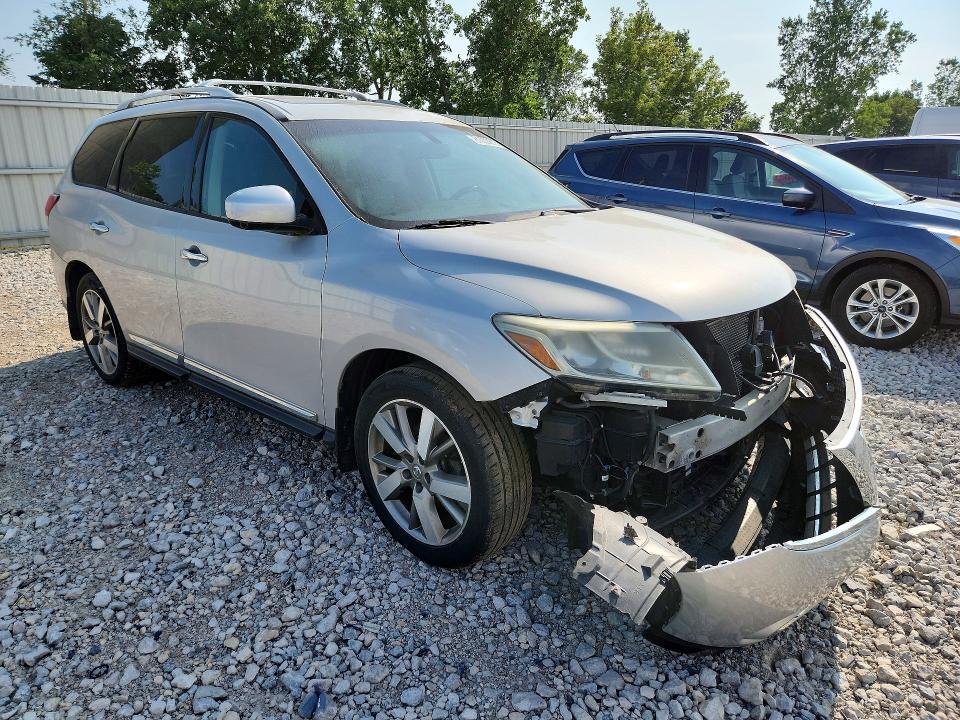 61003816 :رقم المزاد ، 5N1AR2MM0EC705255 vin ، 2014 Nissan Pathfinder مزاد بيع