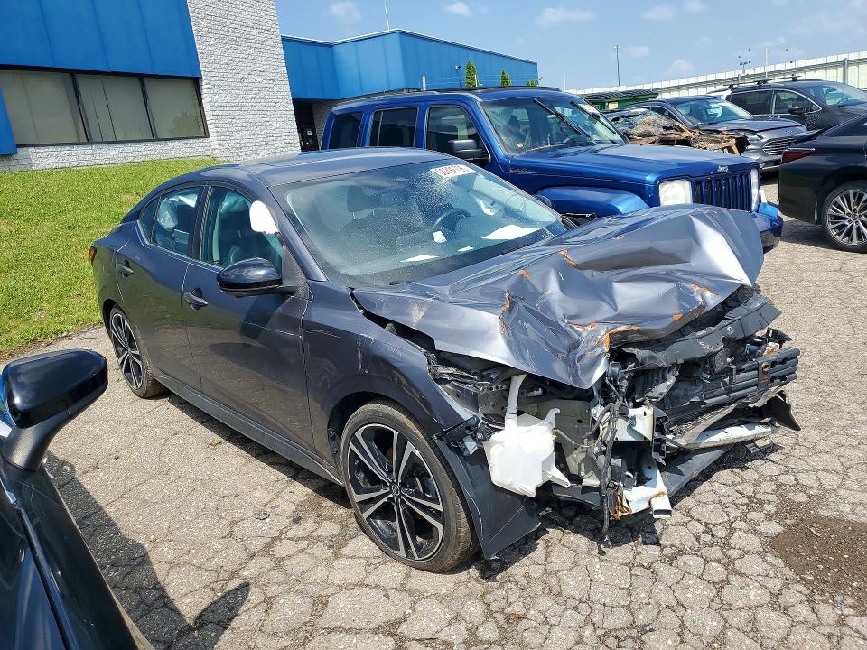 2021 Nissan Sentra მანქანა იყიდება აუქციონზე, vin: 3N1AB8DV8MY324539, აუქციონის ნომერი: 60392796