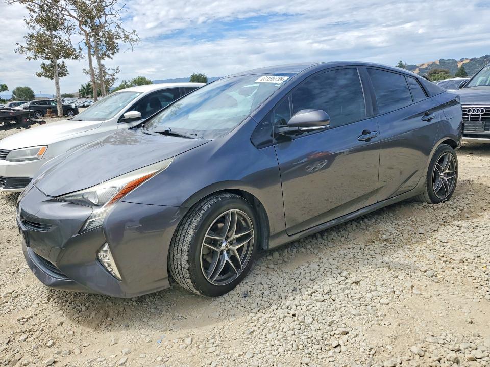 61186736 :رقم المزاد ، JTDKARFU7G3003250 vin ، 2016 Toyota Prius مزاد بيع