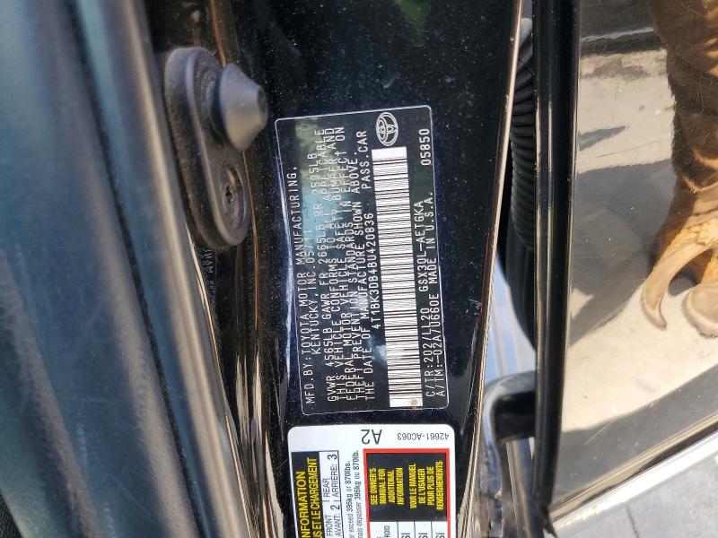 Продажа на аукционе авто 2011 Toyota Avalon, vin: 4T1BK3DB4BU420836, номер лота: 59330866